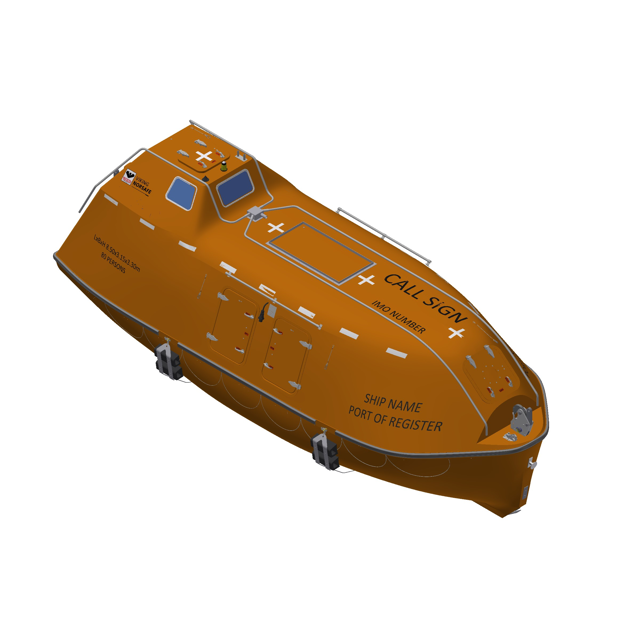VIKING Norsafe, JYN-85 MKI, conventional (80 persons)